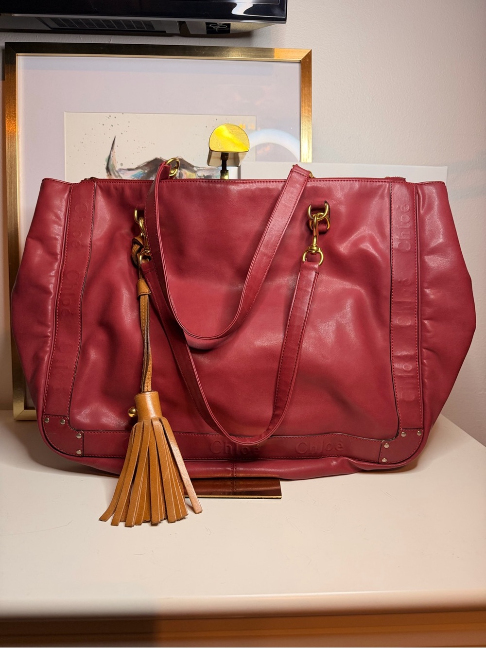 Authentic Chloe Tote